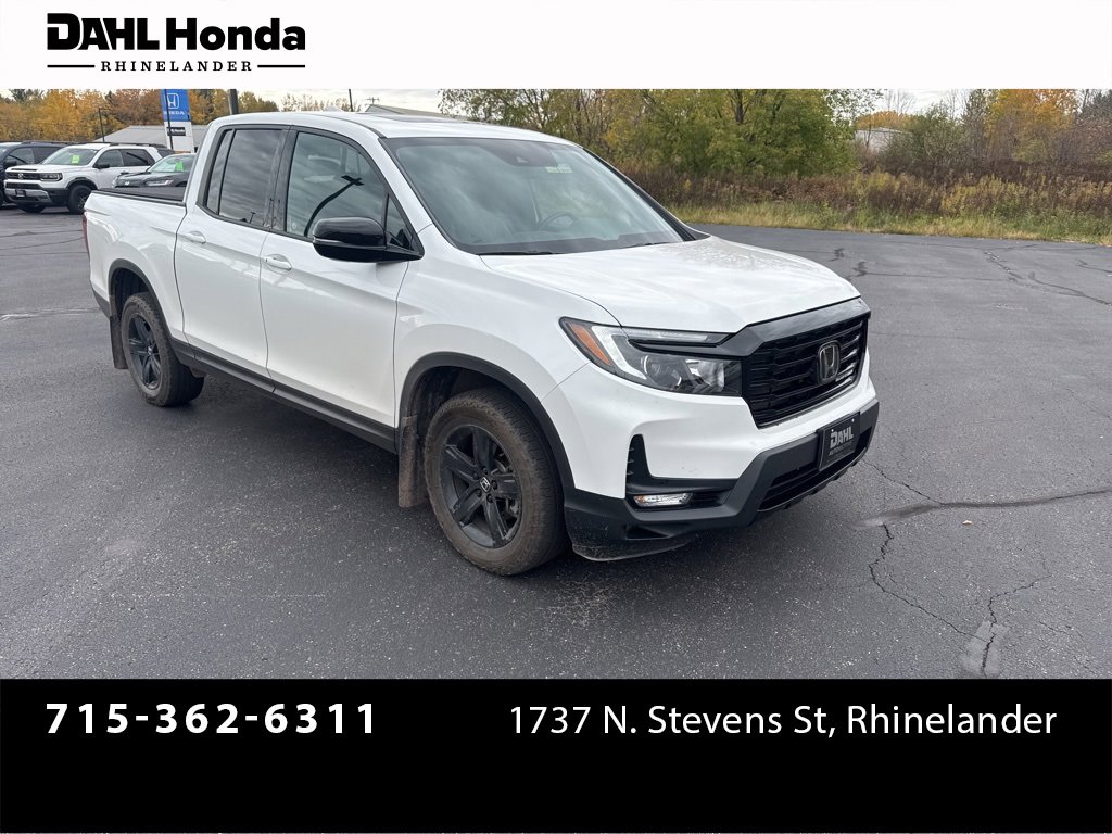 Certified 2021 Honda Ridgeline Black Edition