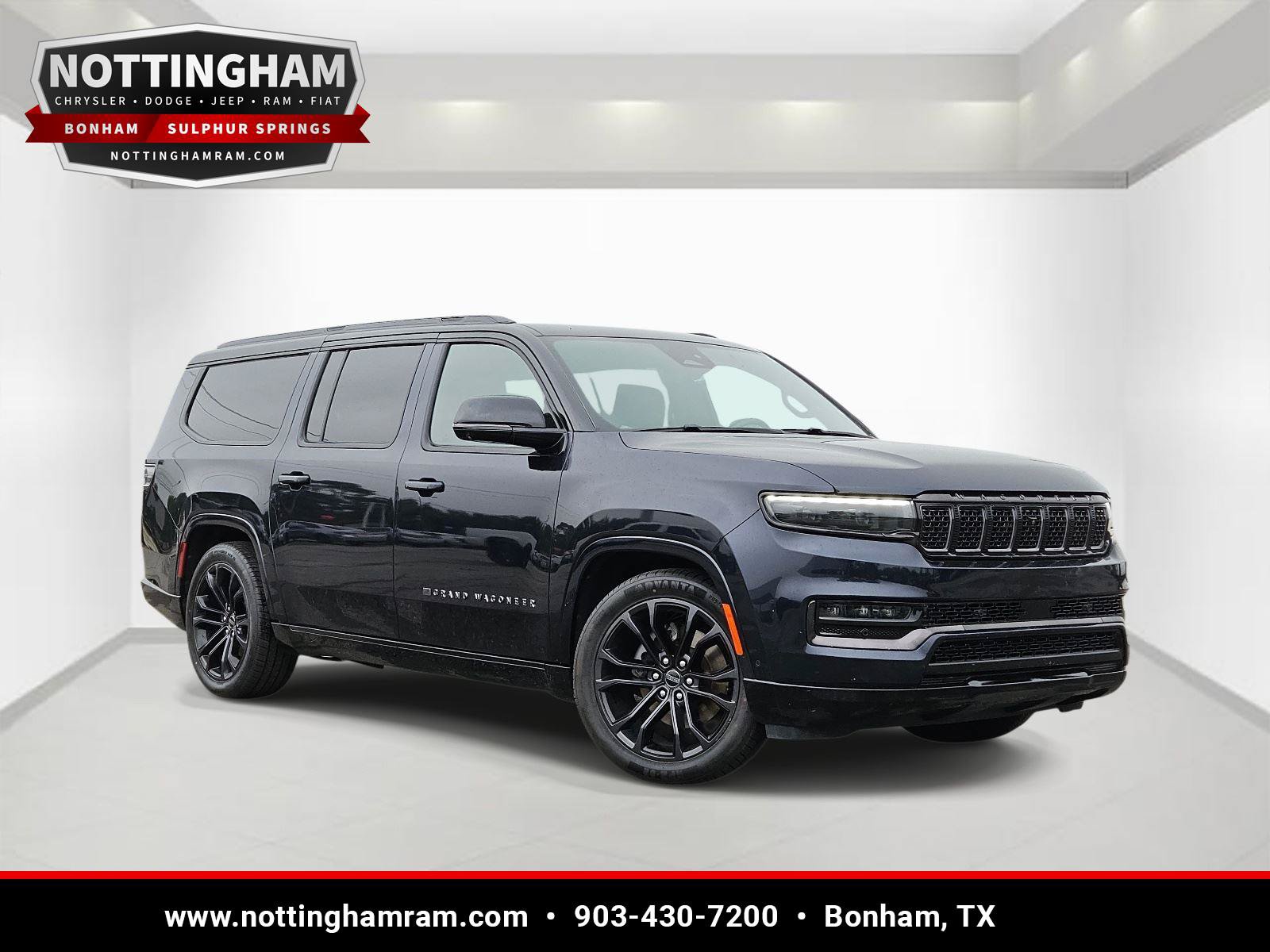 Used 2024 Jeep Grand Wagoneer L Series II w/ Quick Order Packagew 28T AWD/4WD image 1