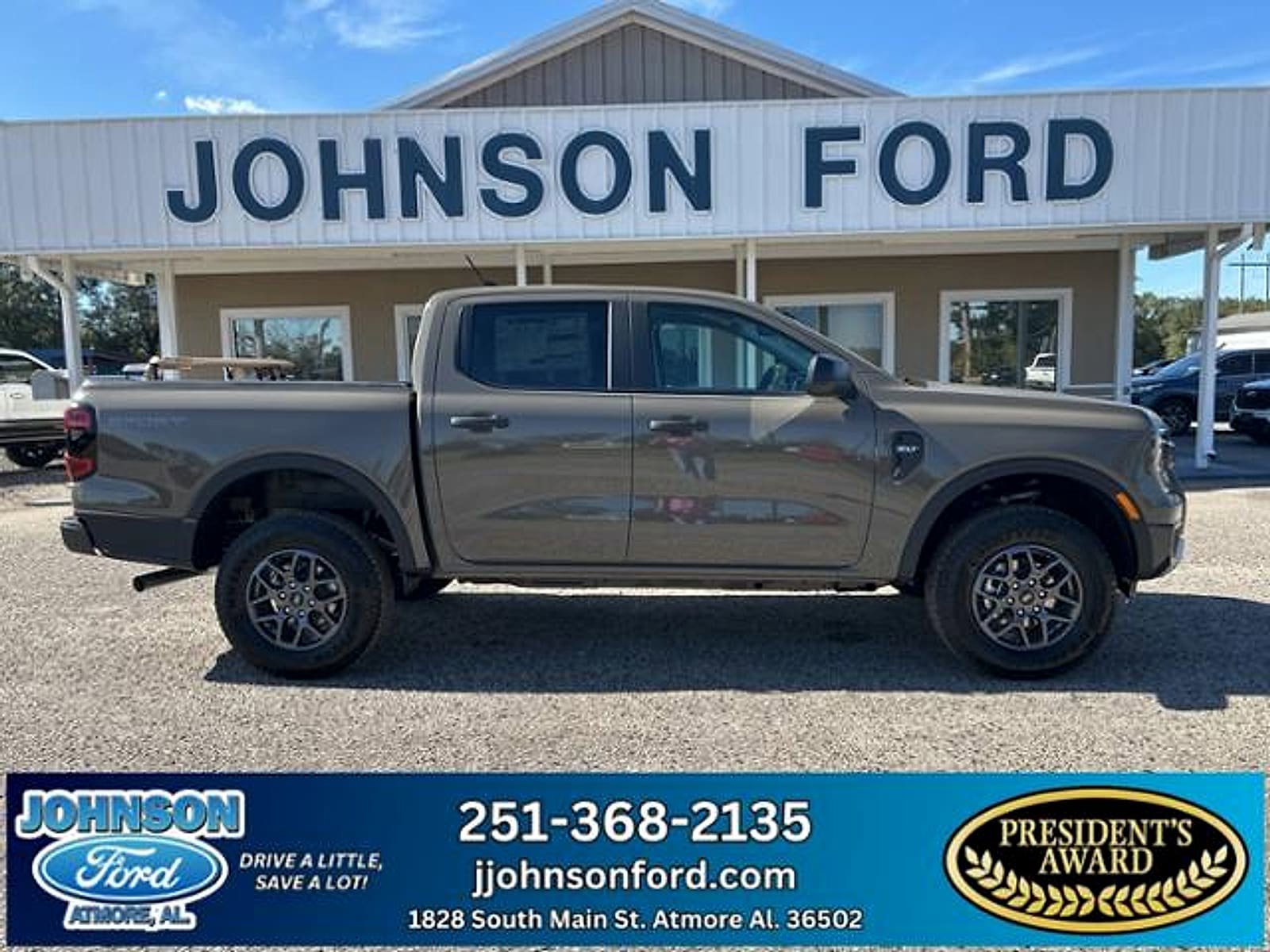 New 2025 Ford Ranger XLT w/ Equipment Group 301A High