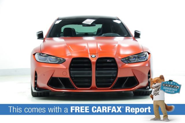 Used 2021 BMW M4 Competition w/ M Carbon Exterior Package RWD image 2