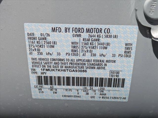 New 2026 Ford Explorer ST-Line w/ ST-Line Street Pack image 17