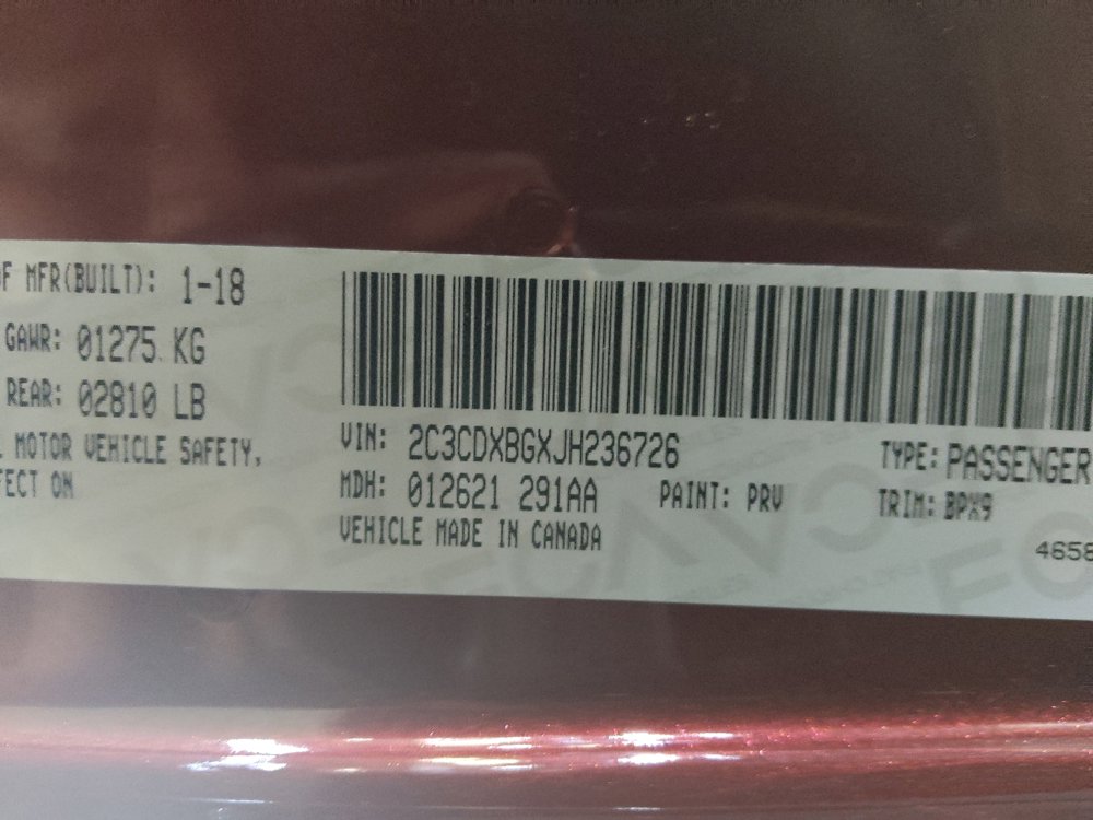 Used 2018 Dodge Charger SXT w/ Travel & Safety Group RWD image 33