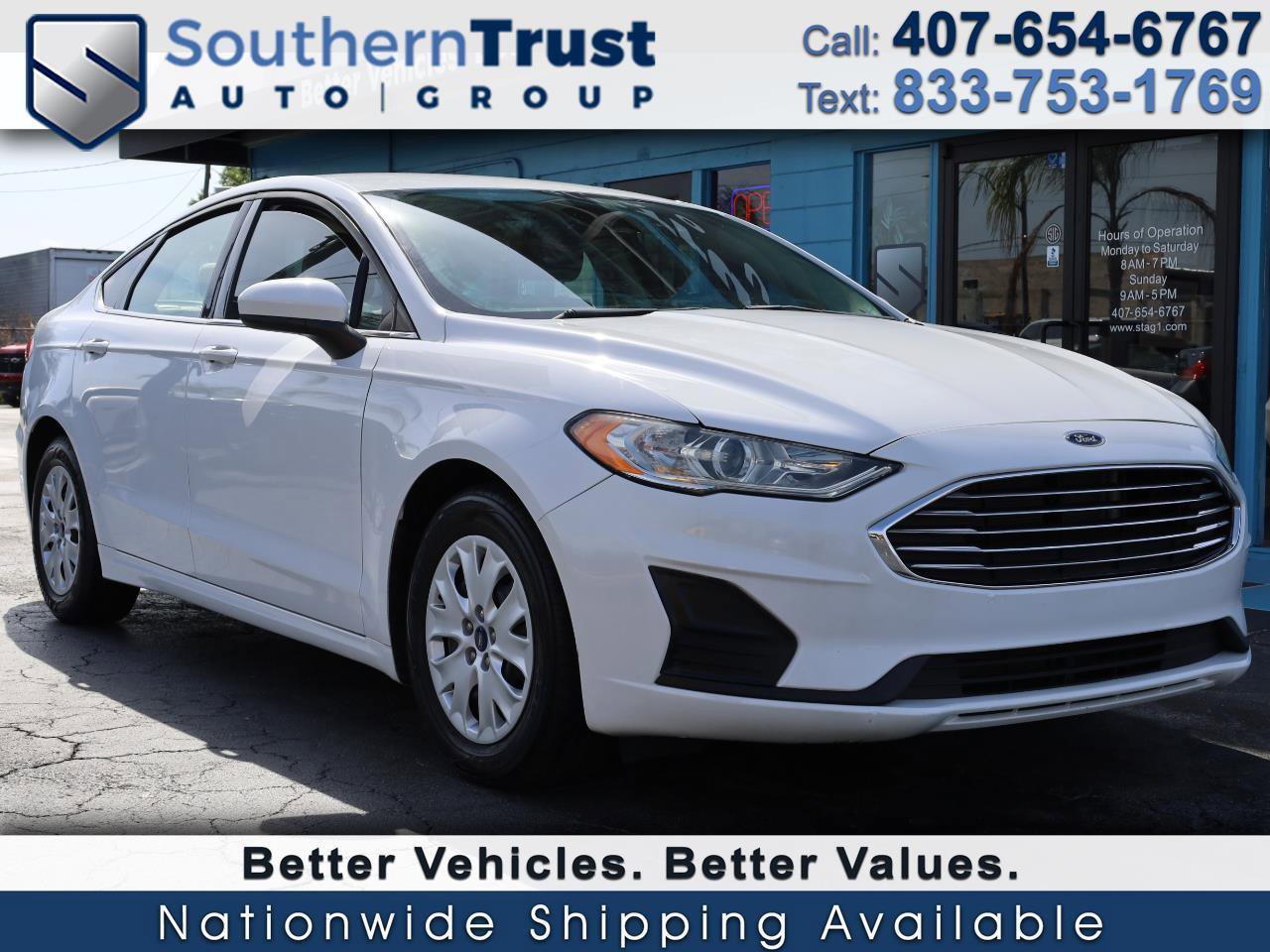 Used 2019 Ford Fusion S image 1