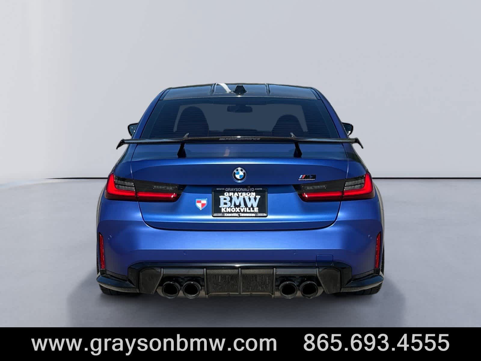 Used 2024 BMW M3 Competition w/ M Carbon Exterior Package RWD image 4