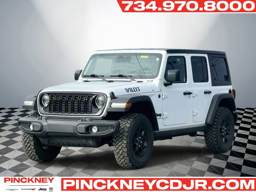 Used 2025 Jeep Wrangler Willys AWD/4WD image 1
