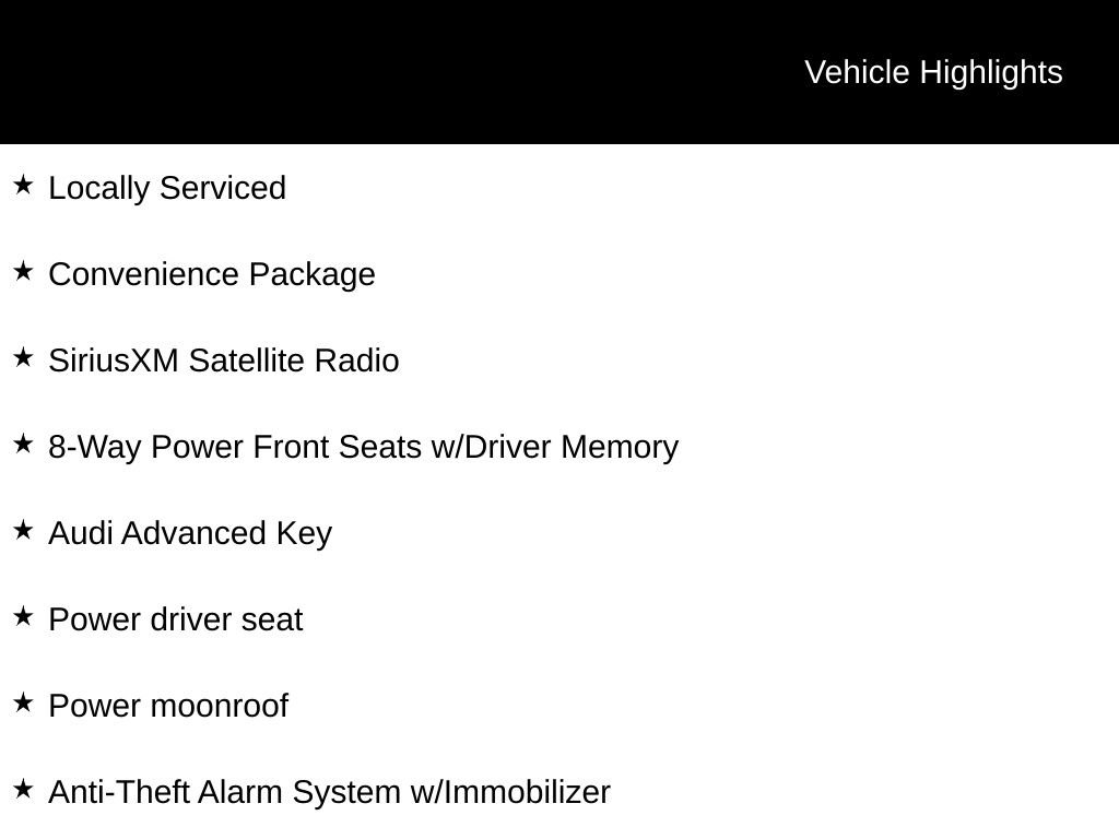 Used 2017 Audi A4 2.0T Premium w/ Convenience Package image 5