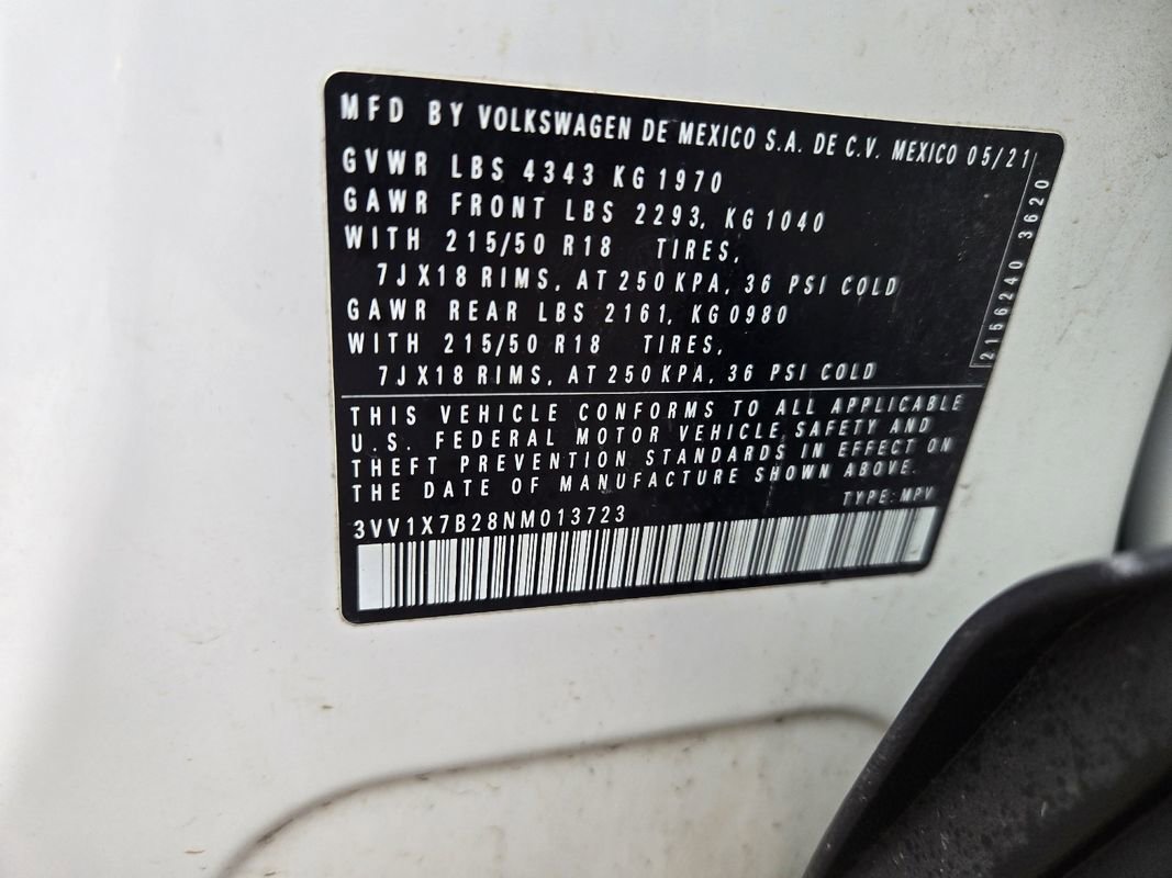 Used 2022 Volkswagen Taos SEL image 26