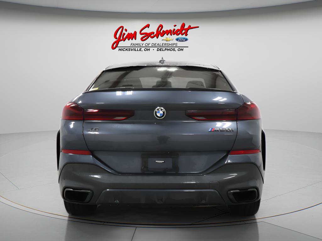 Used 2021 BMW X6 M50i w/ Premium Package AWD/4WD image 4