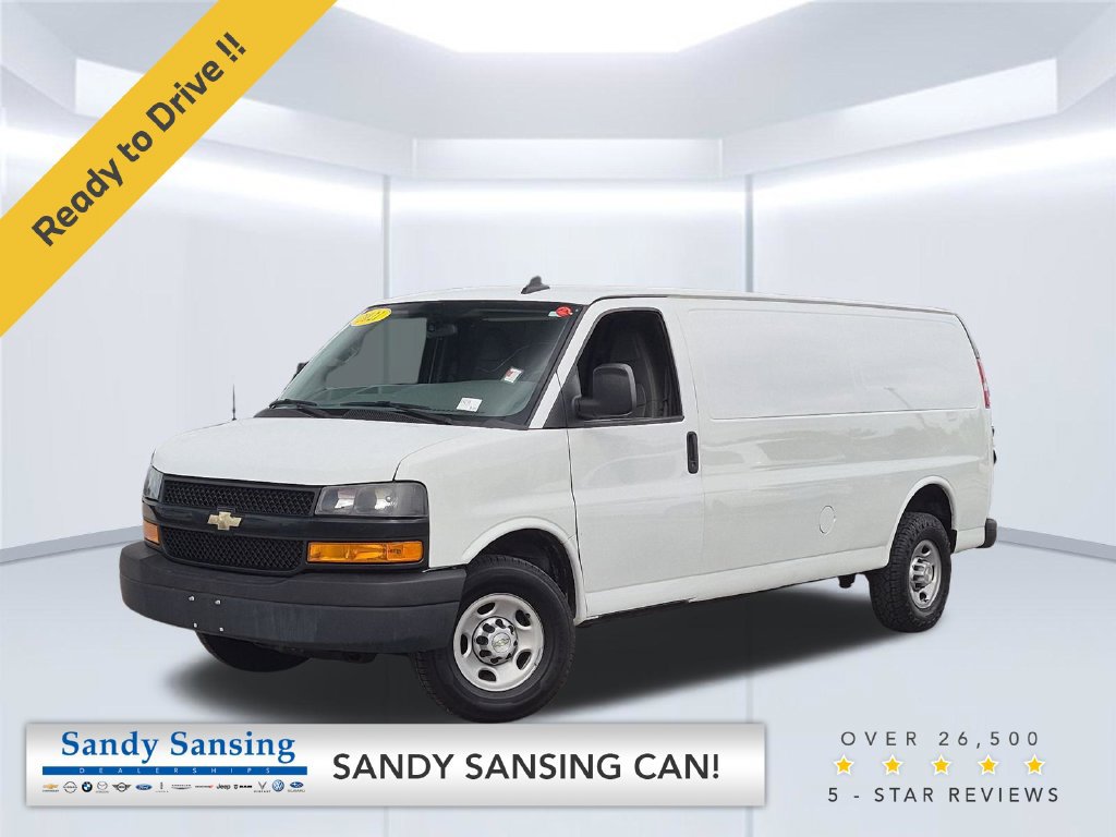 Used 2021 Chevrolet Express 2500 Extended w/ Driver Convenience Package RWD image 1