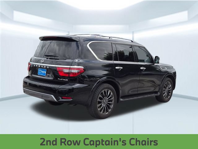 Used 2024 Nissan Armada Platinum w/ Captain's Chairs Package RWD image 7