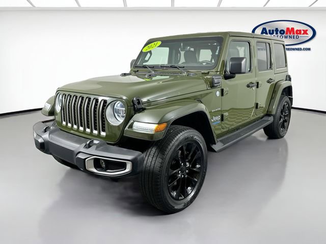Used 2021 Jeep Wrangler Unlimited Sahara w/ Cold Weather Group image 4