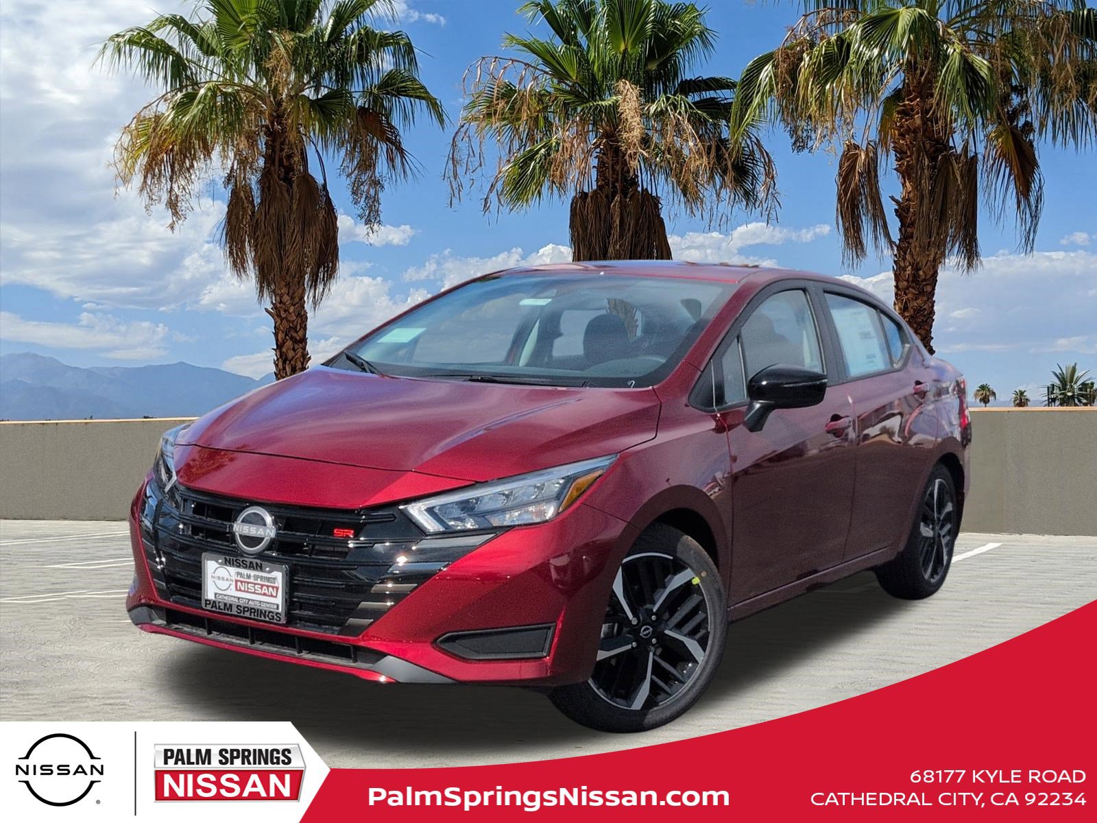 New 2025 Nissan Versa SR w/ Trunk Package