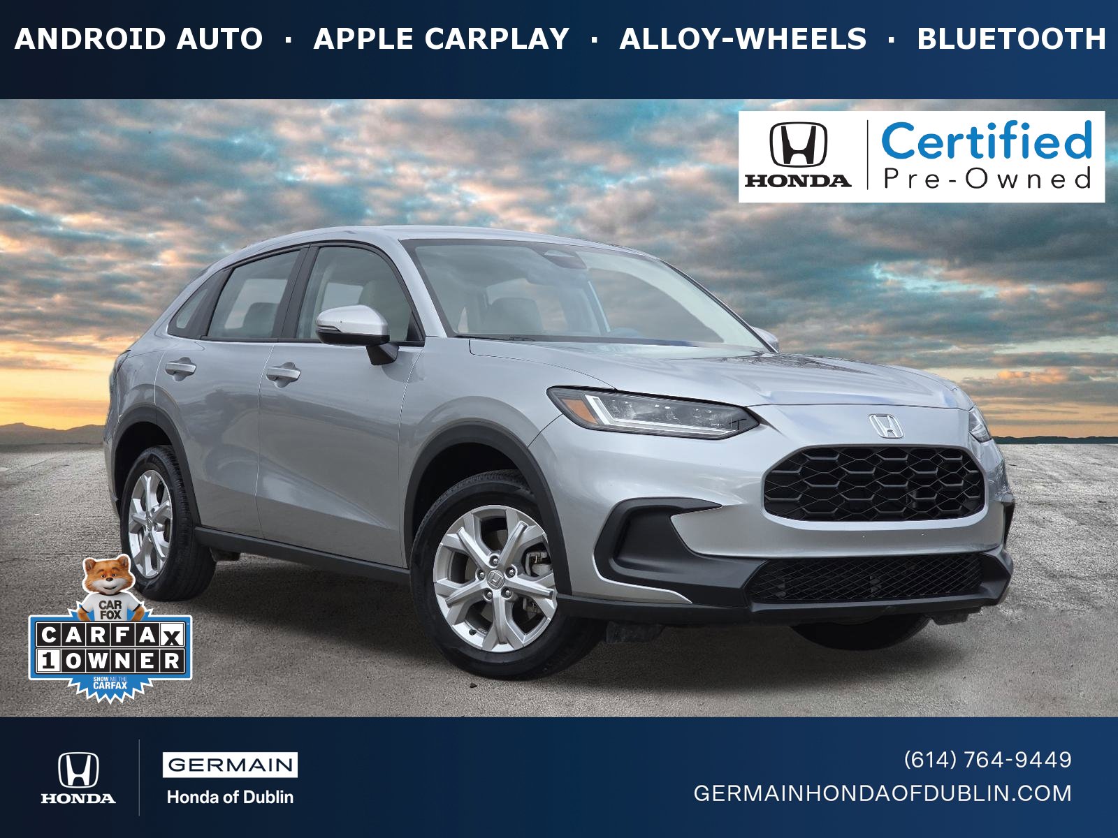 Certified 2024 Honda HR-V LX