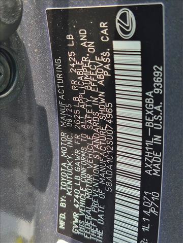 Certified 2025 Lexus ES 300h w/ Premium Package FWD image 24
