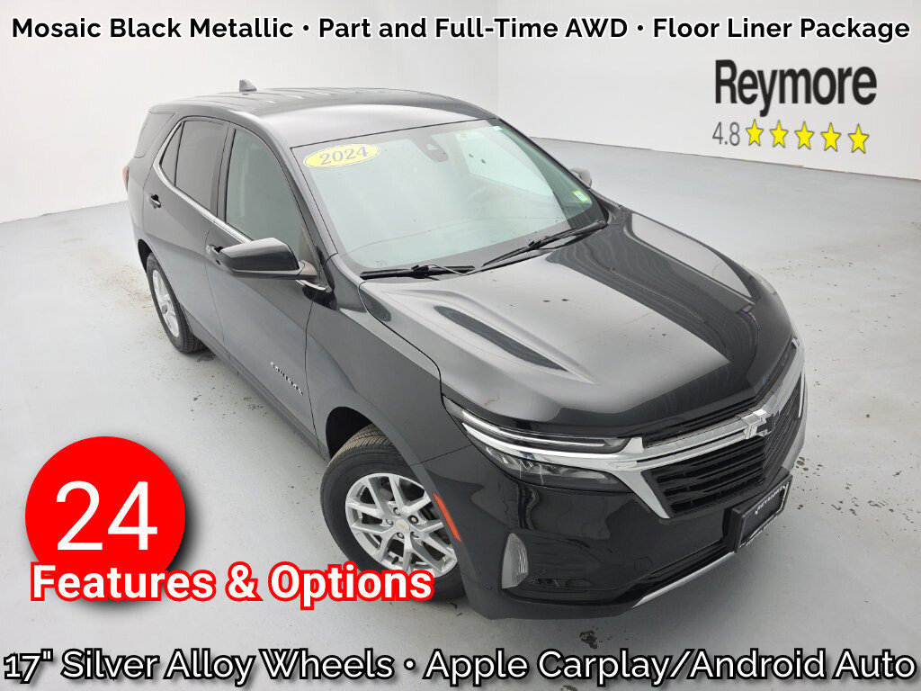 Used 2024 Chevrolet Equinox LT w/ LPO, Floor Liner Package