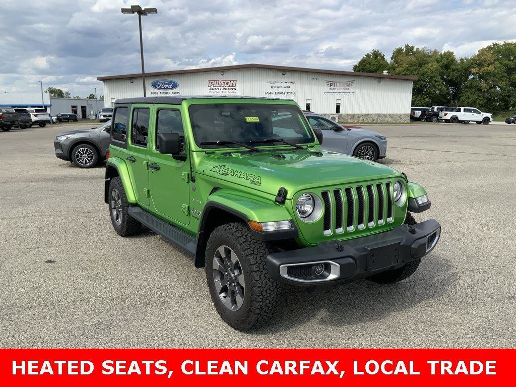 Used 2018 Jeep Wrangler Unlimited Sahara w/ Cold Weather Group