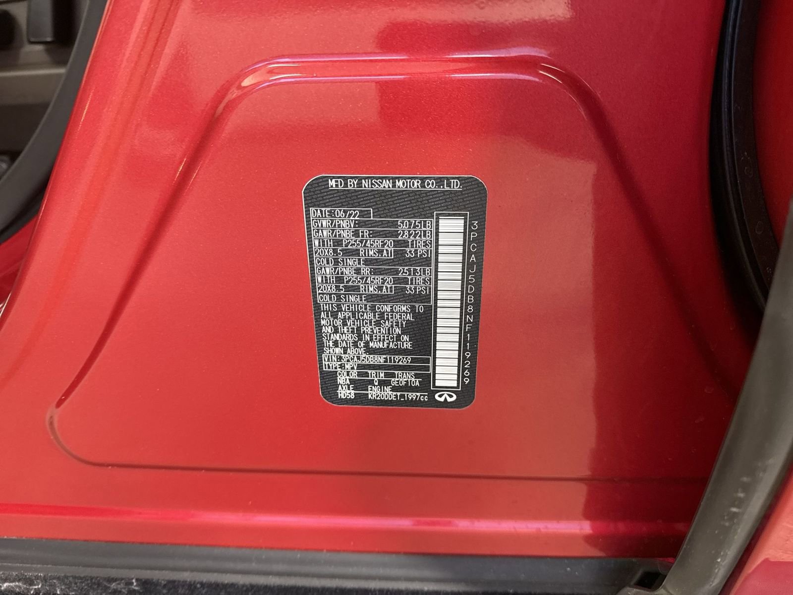 Used 2022 INFINITI QX50 Autograph image 39