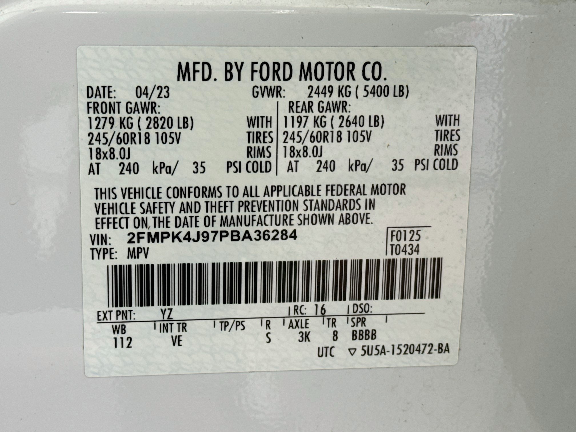 Used 2023 Ford Edge SEL AWD/4WD image 33