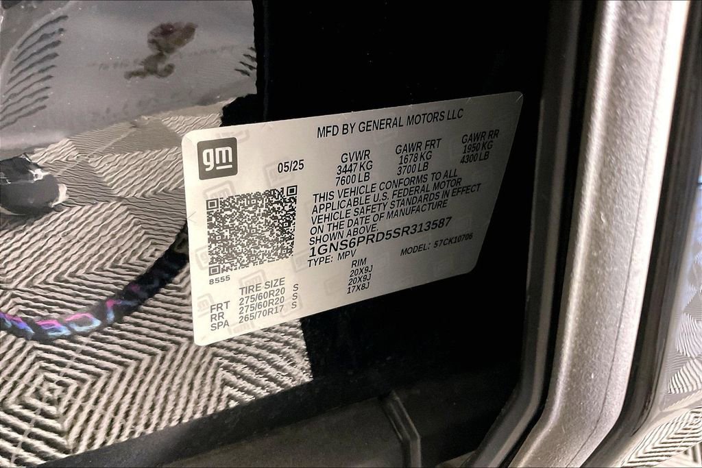 Used 2025 Chevrolet Tahoe Z71 AWD/4WD image 44