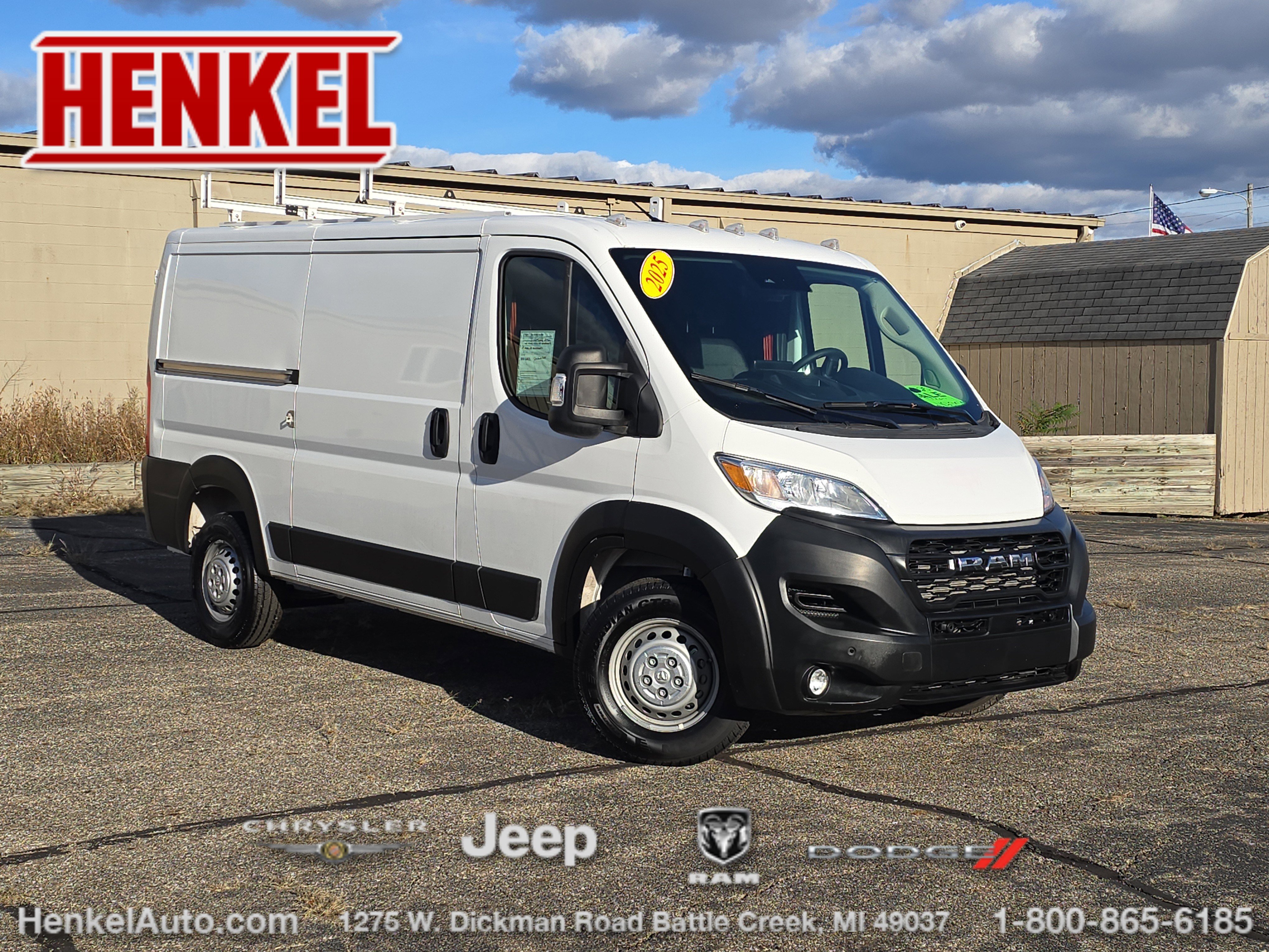 Used 2025 RAM ProMaster 2500 w/ Premium Convenience Group FWD video 1