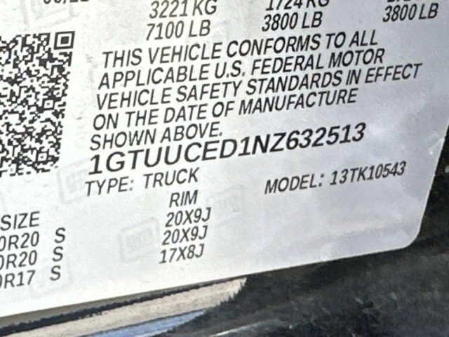 Used 2022 GMC Sierra 1500 Elevation AWD/4WD image 29