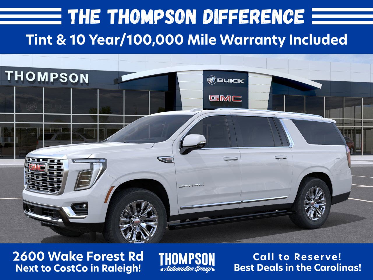 New 2026 GMC Yukon XL Denali w/ Sun & Power Step Package AWD/4WD image 2