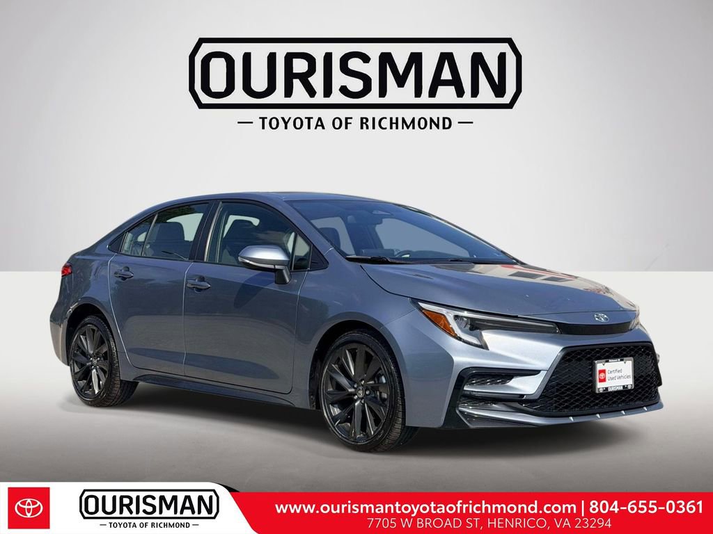 Certified 2024 Toyota Corolla SE w/ SE Premium Package FWD image 1