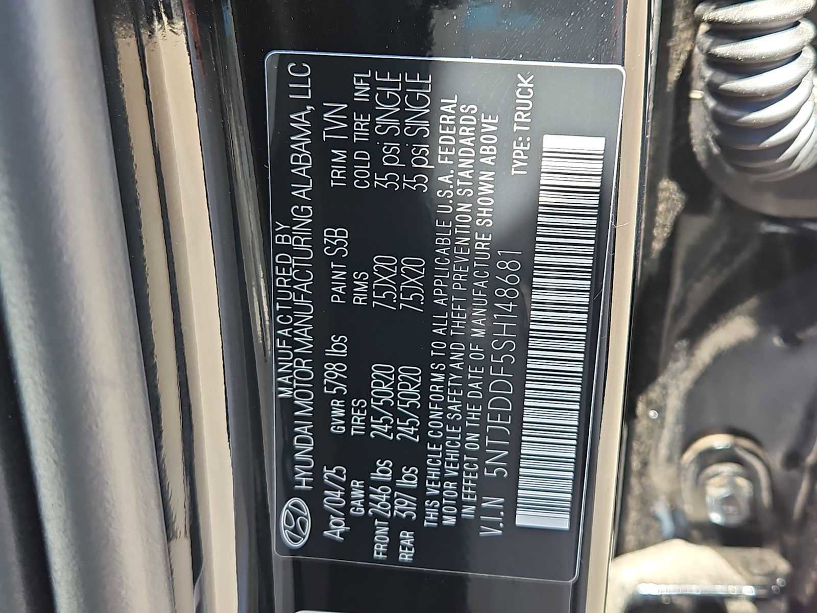 New 2025 Hyundai Santa Cruz Limited image 36