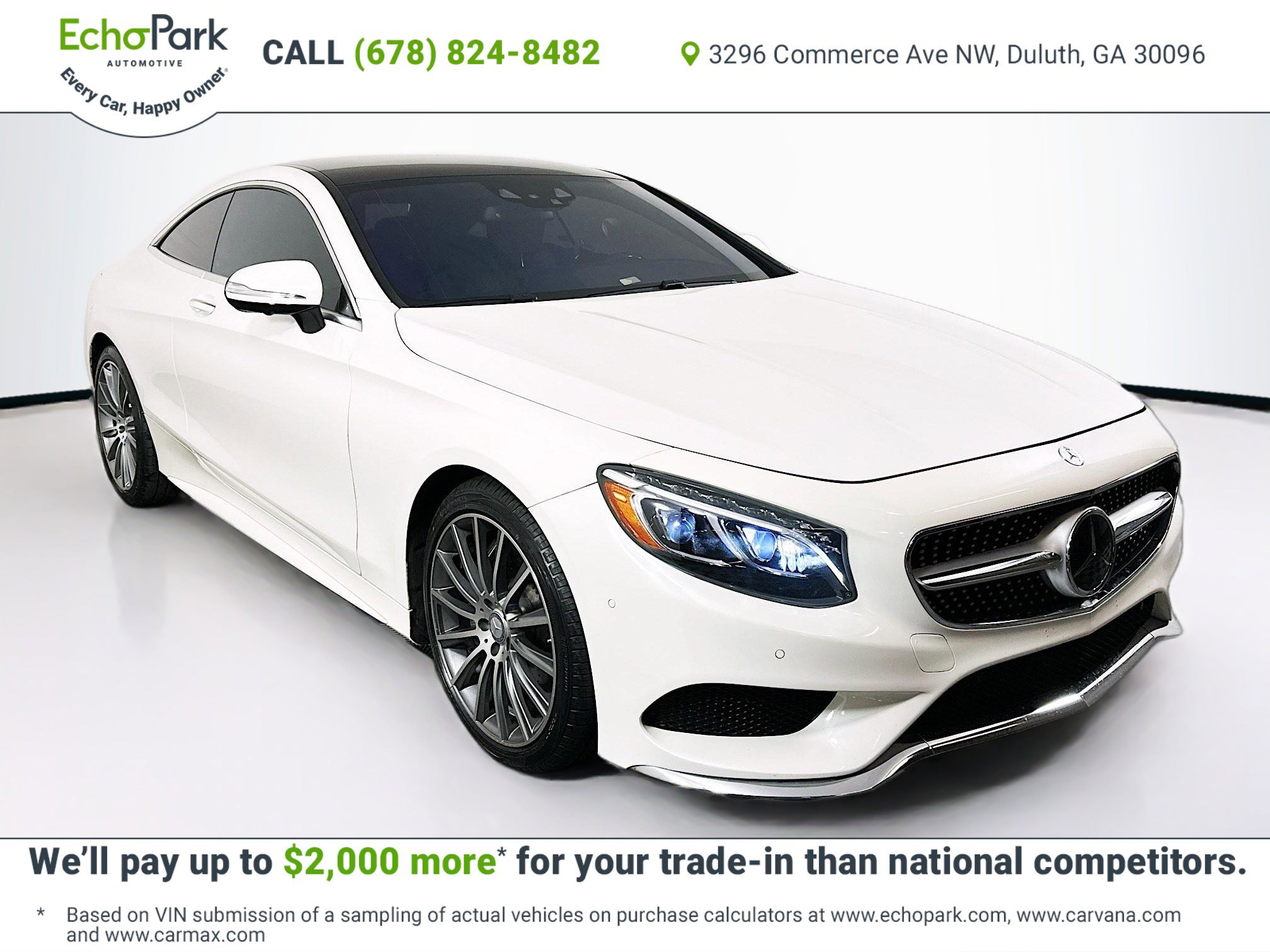 Used 2016 Mercedes-Benz S 550 4MATIC Coupe