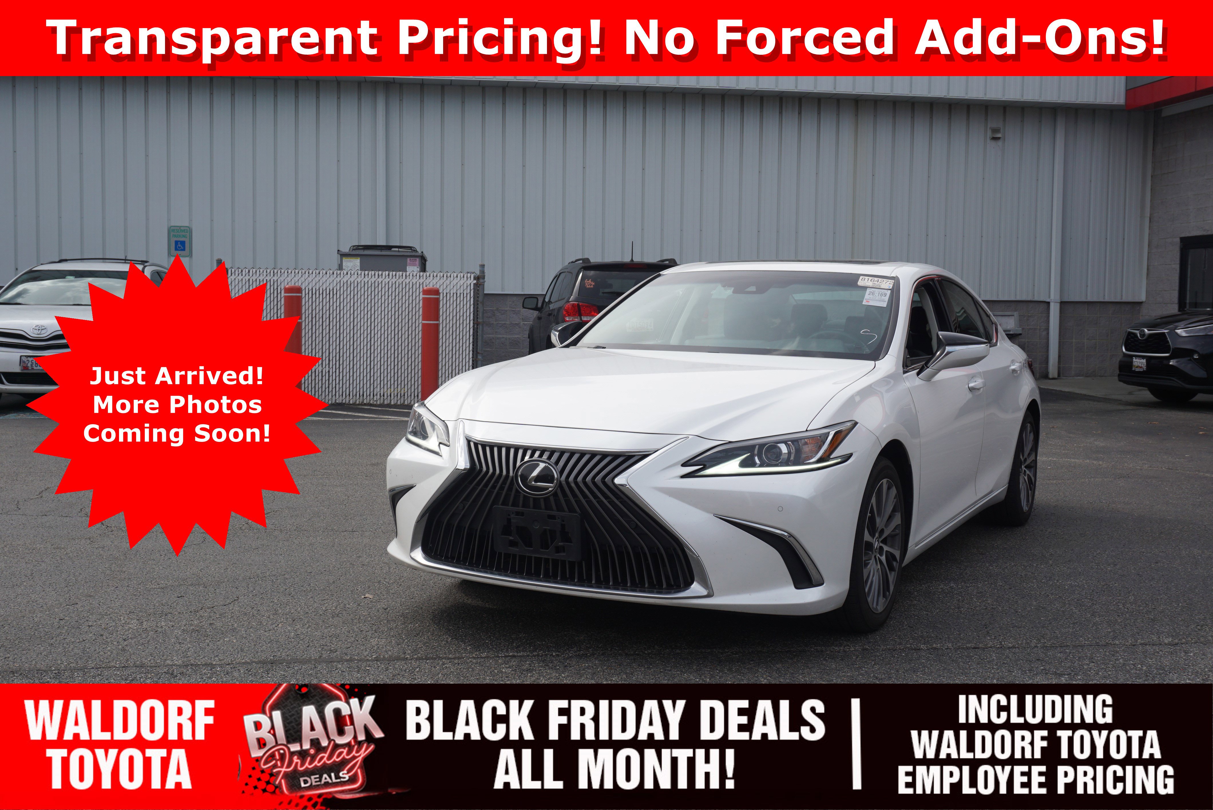 Used 2019 Lexus ES 350 w/ Premium Package