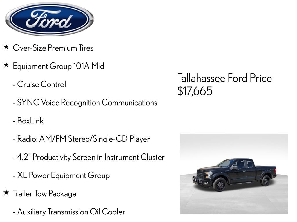 Used 2015 Ford F150 XL w/ Equipment Group 101A Mid AWD/4WD image 4