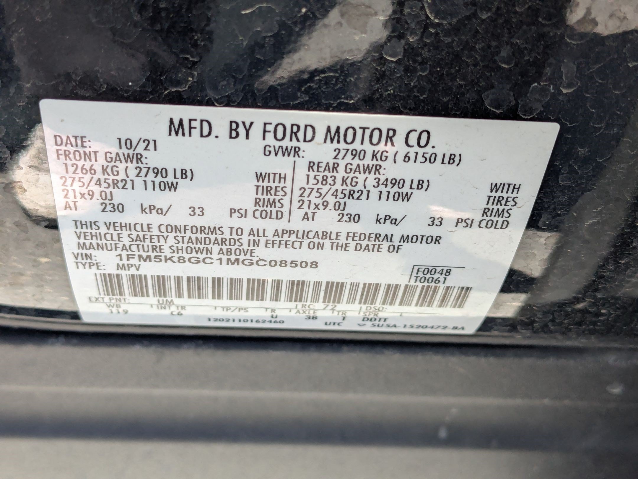 Used 2021 Ford Explorer ST w/ Equipment Group 401A AWD/4WD image 36