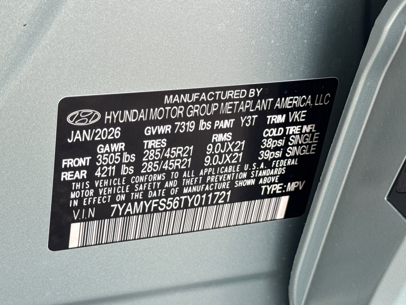 New 2026 Hyundai Ioniq 9 Calligraphy image 28