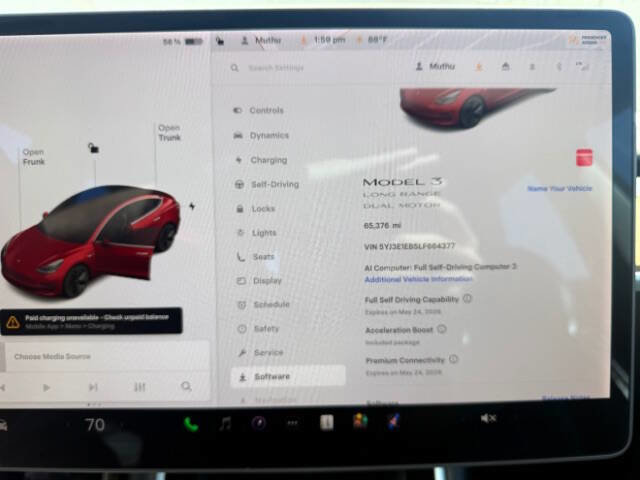 Used 2020 Tesla Model 3 Long Range AWD/4WD image 17