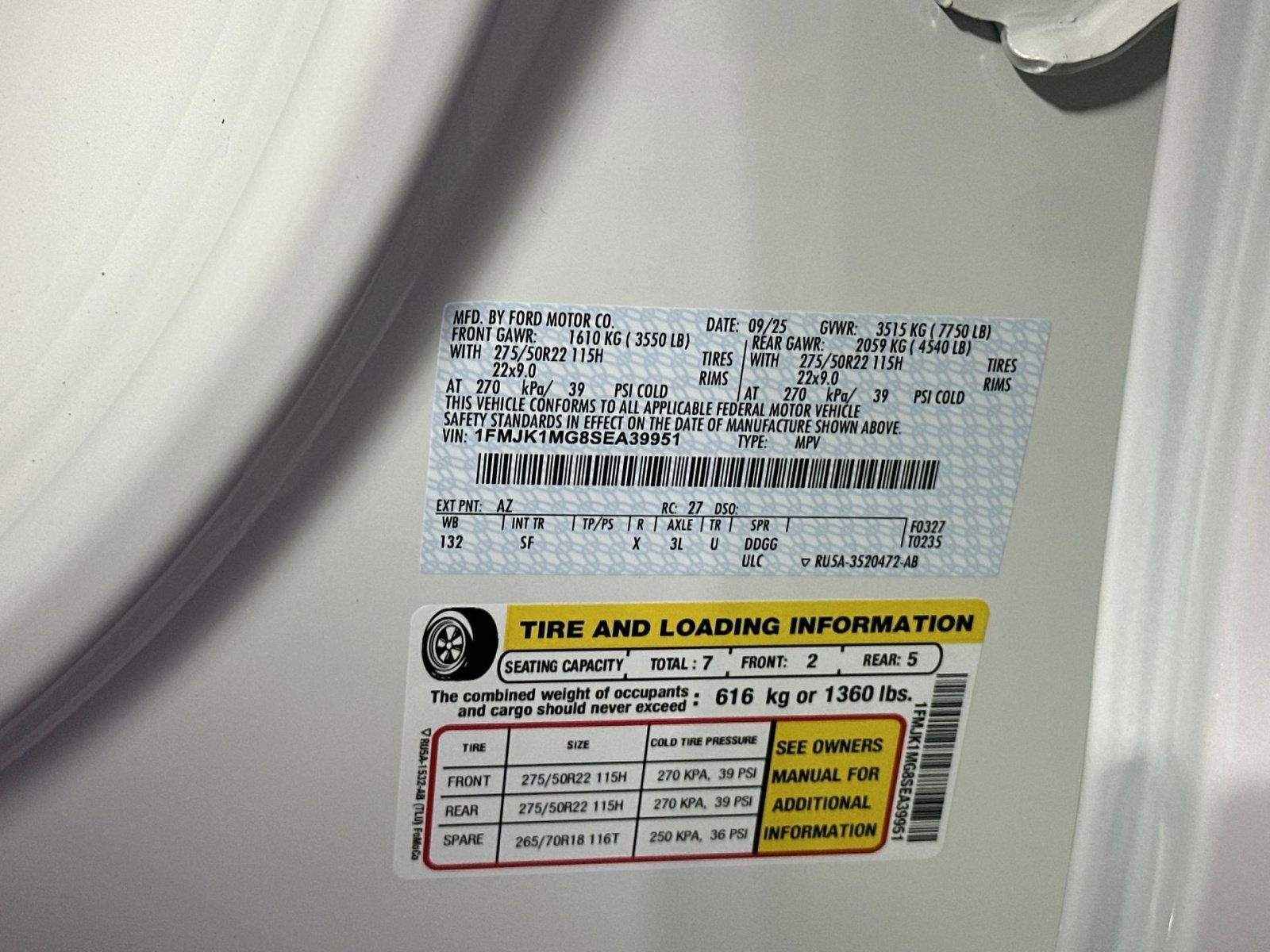 New 2025 Ford Expedition Max Platinum w/ Platinum Ultimate Package image 46