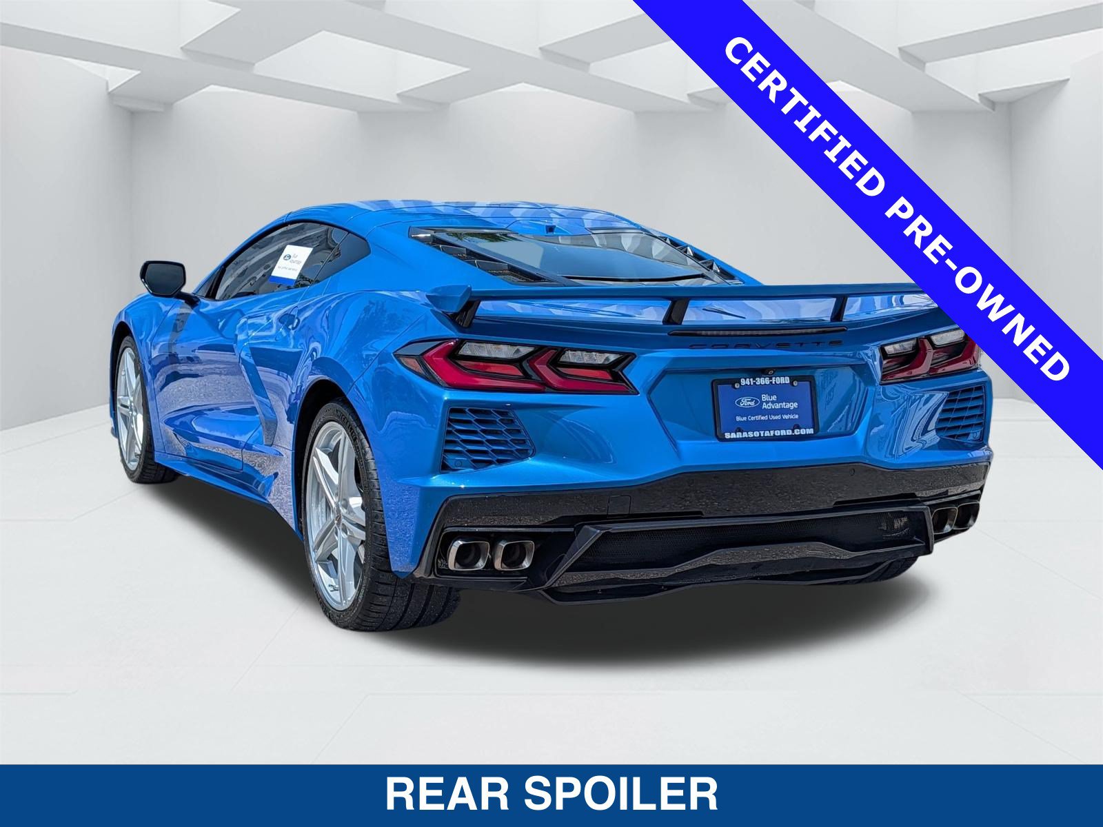 Used 2025 Chevrolet Corvette Stingray Preferred Cpe w/ Z51 Performance Package RWD image 7