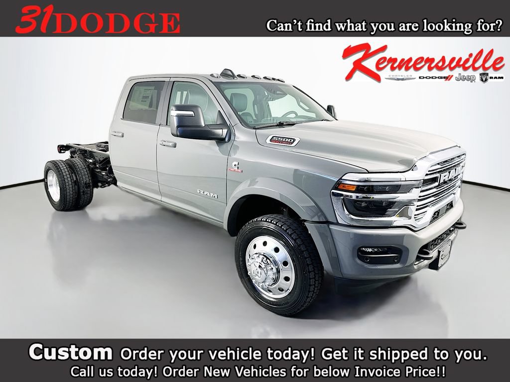New 2026 RAM 5500 4x4 Crew Cab w/ Laramie Trim Package