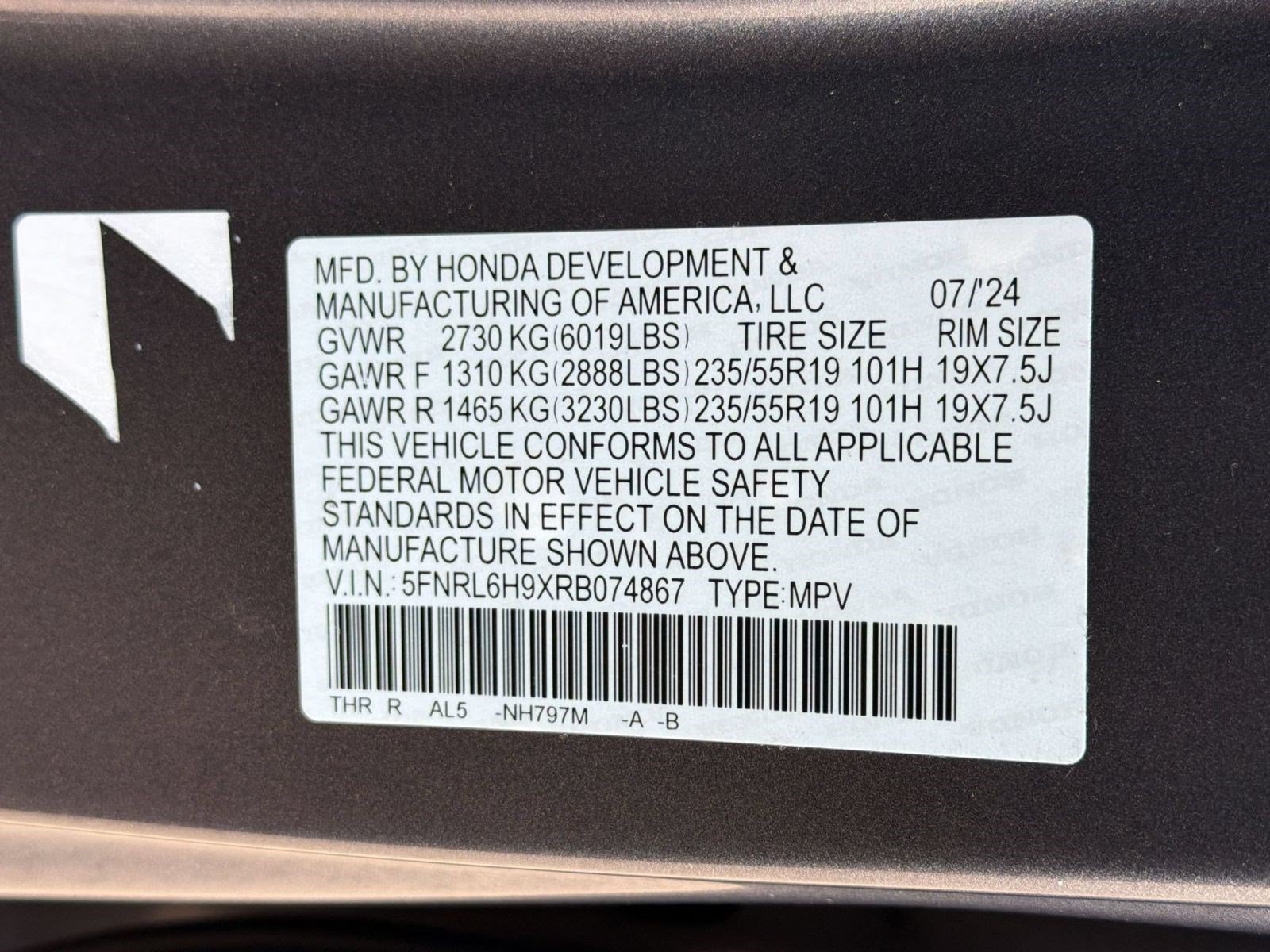 Used 2024 Honda Odyssey Elite image 25