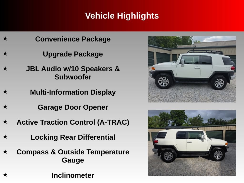 Used 2014 Toyota FJ Cruiser 4WD w/ Upgrade Package image 7
