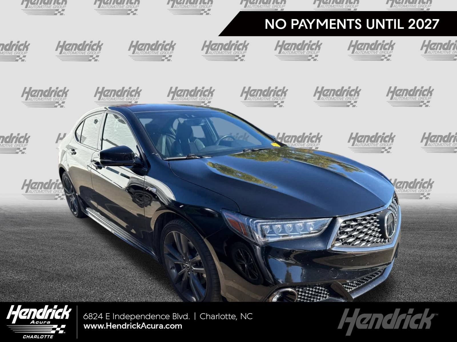Used 2018 Acura TLX w/ Technology & A-SPEC Package FWD image 1