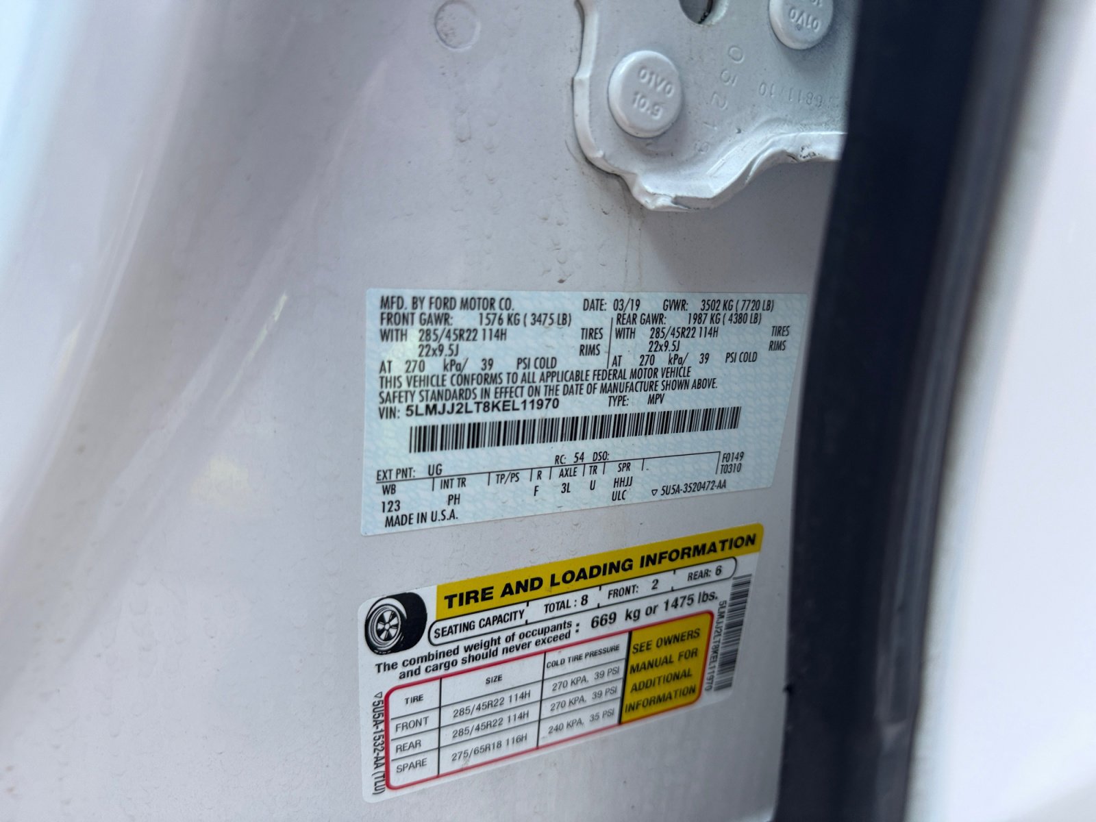 Used 2019 Lincoln Navigator Reserve image 34