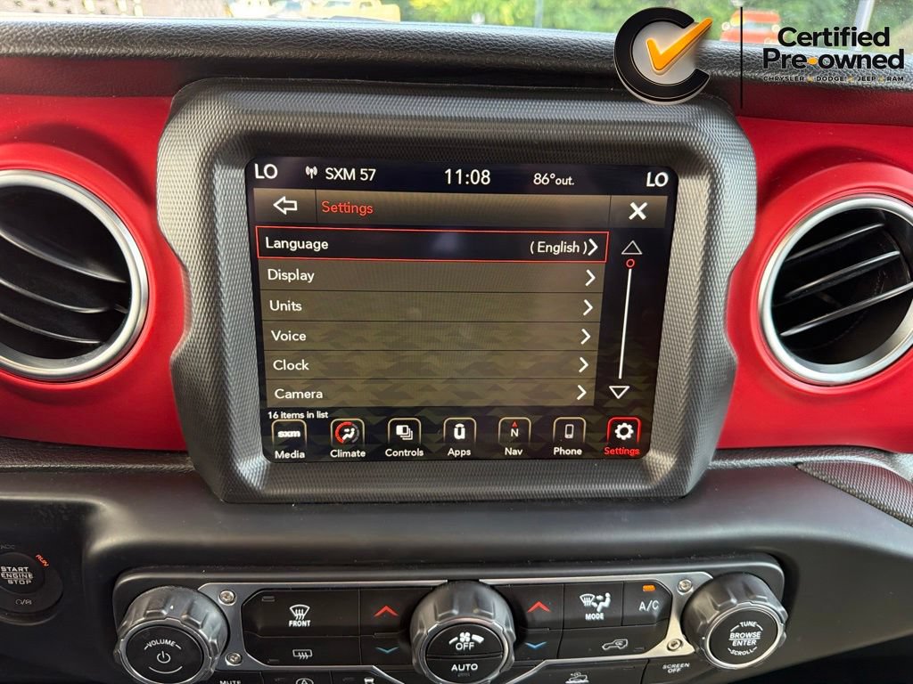 Certified 2021 Jeep Gladiator Rubicon AWD/4WD image 99