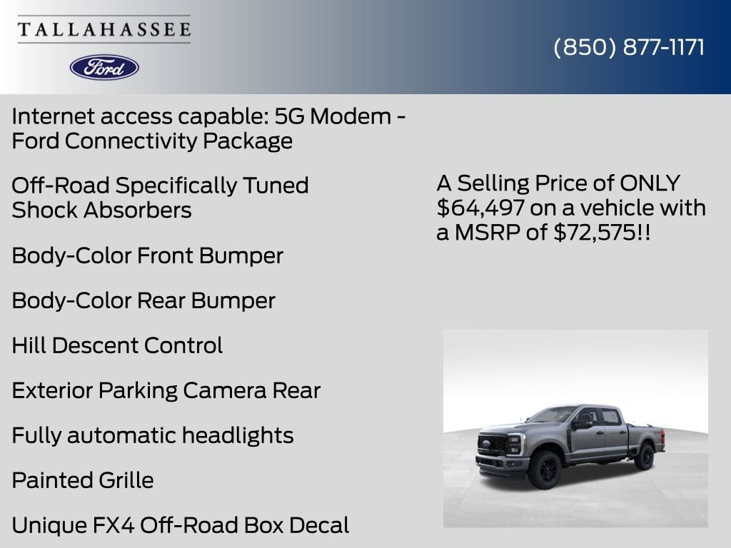 New 2026 Ford F250 XL w/ STX Appearance Package AWD/4WD image 29