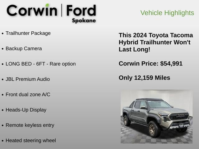 Used 2024 Toyota Tacoma 4x4 Double Cab Hybrid image 6