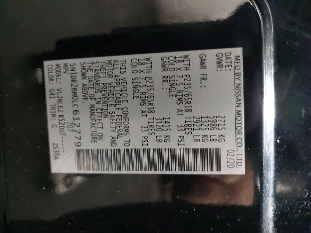 Used 2020 Nissan Pathfinder SV image 36