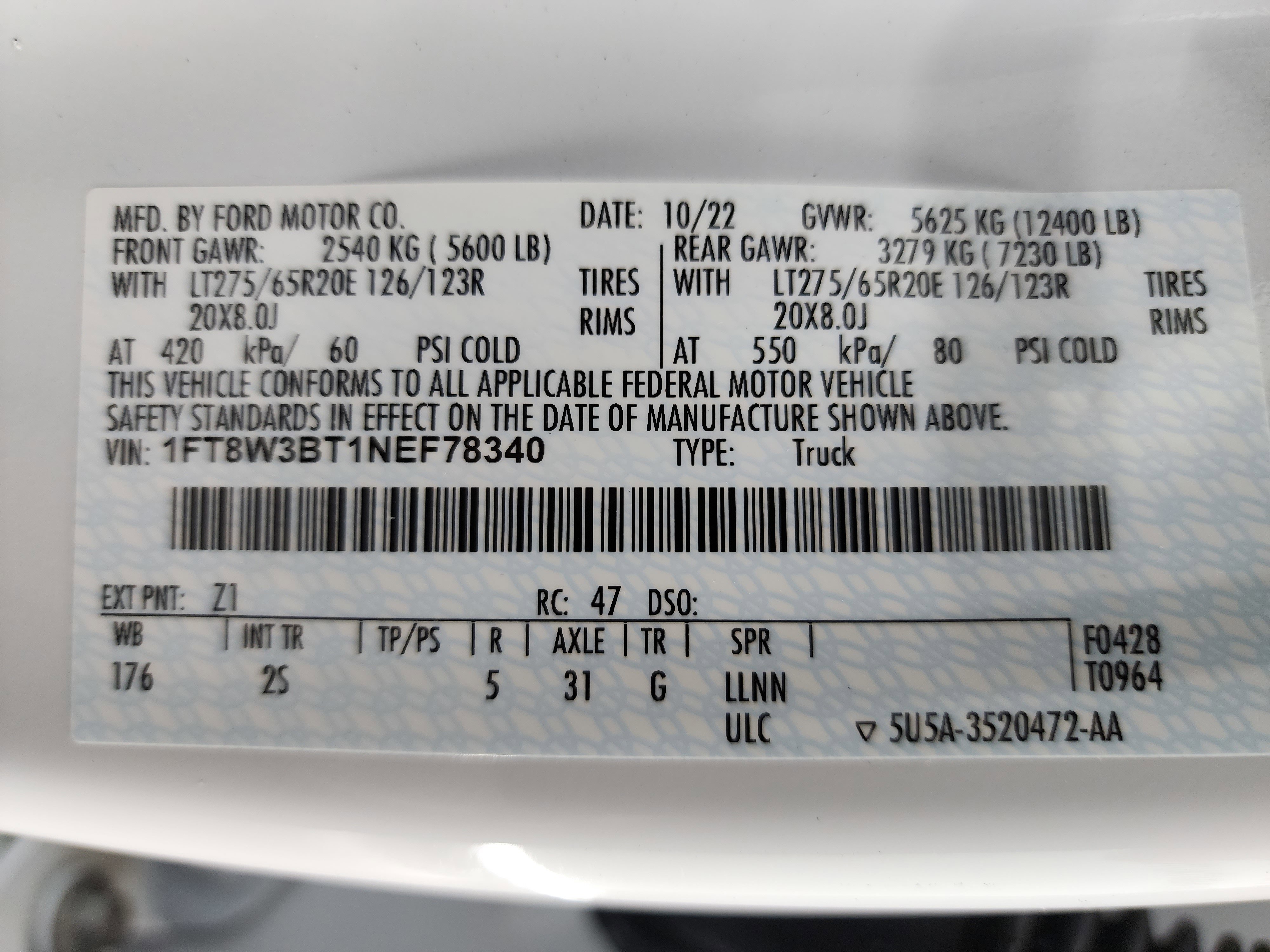 Used 2022 Ford F350 XLT w/ Black Appearance Package image 59