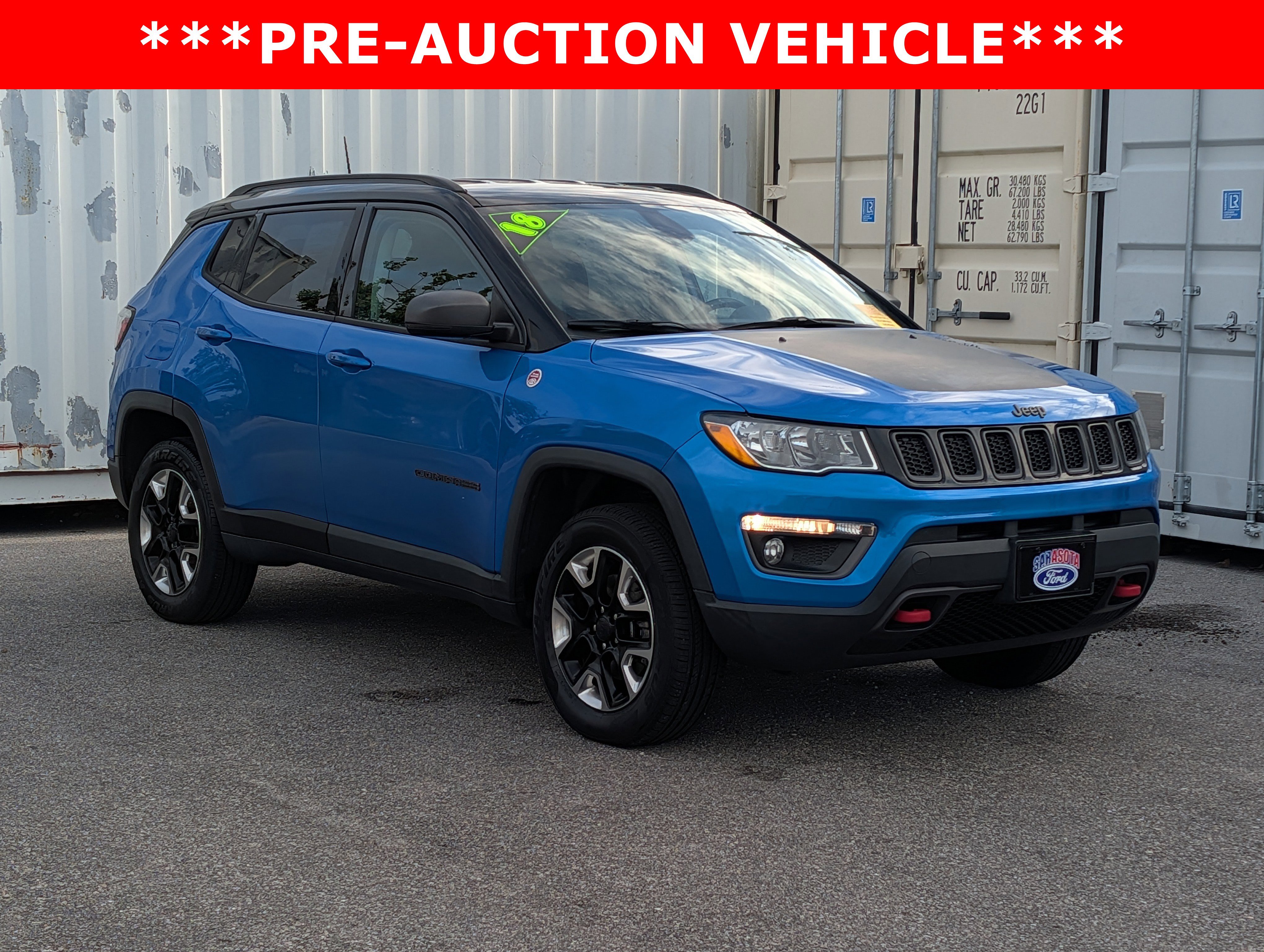 Used 2018 Jeep Compass Trailhawk w/ Leather Interior Group AWD/4WD image 2