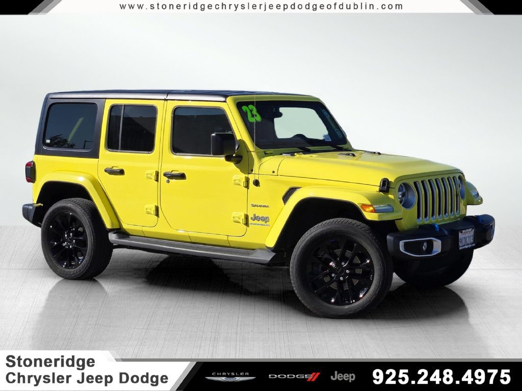 Used 2023 Jeep Wrangler Unlimited Sahara w/ Cold Weather Group