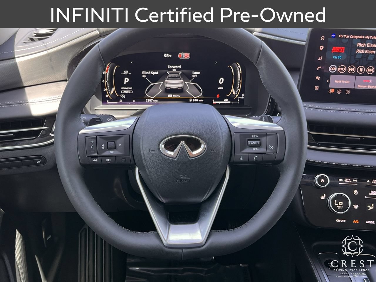Certified 2026 INFINITI QX60 Pure w/ Cargo Package AWD/4WD image 13
