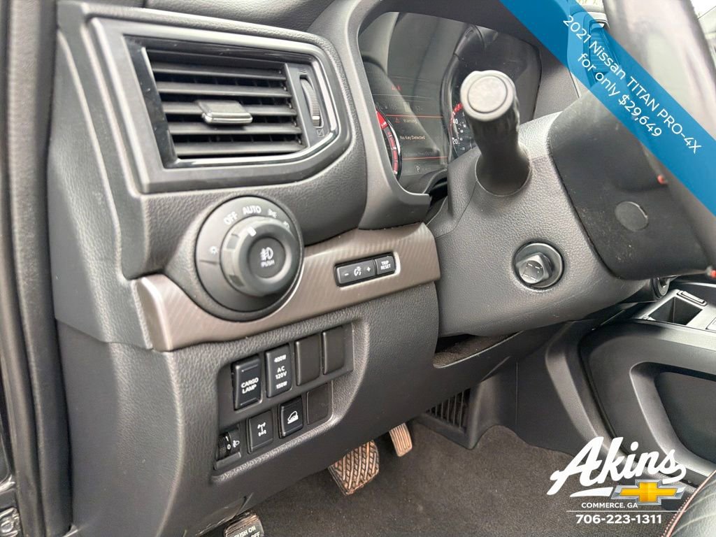 Used 2021 Nissan Titan PRO-4X w/ Pro-4x Convenience Package image 14